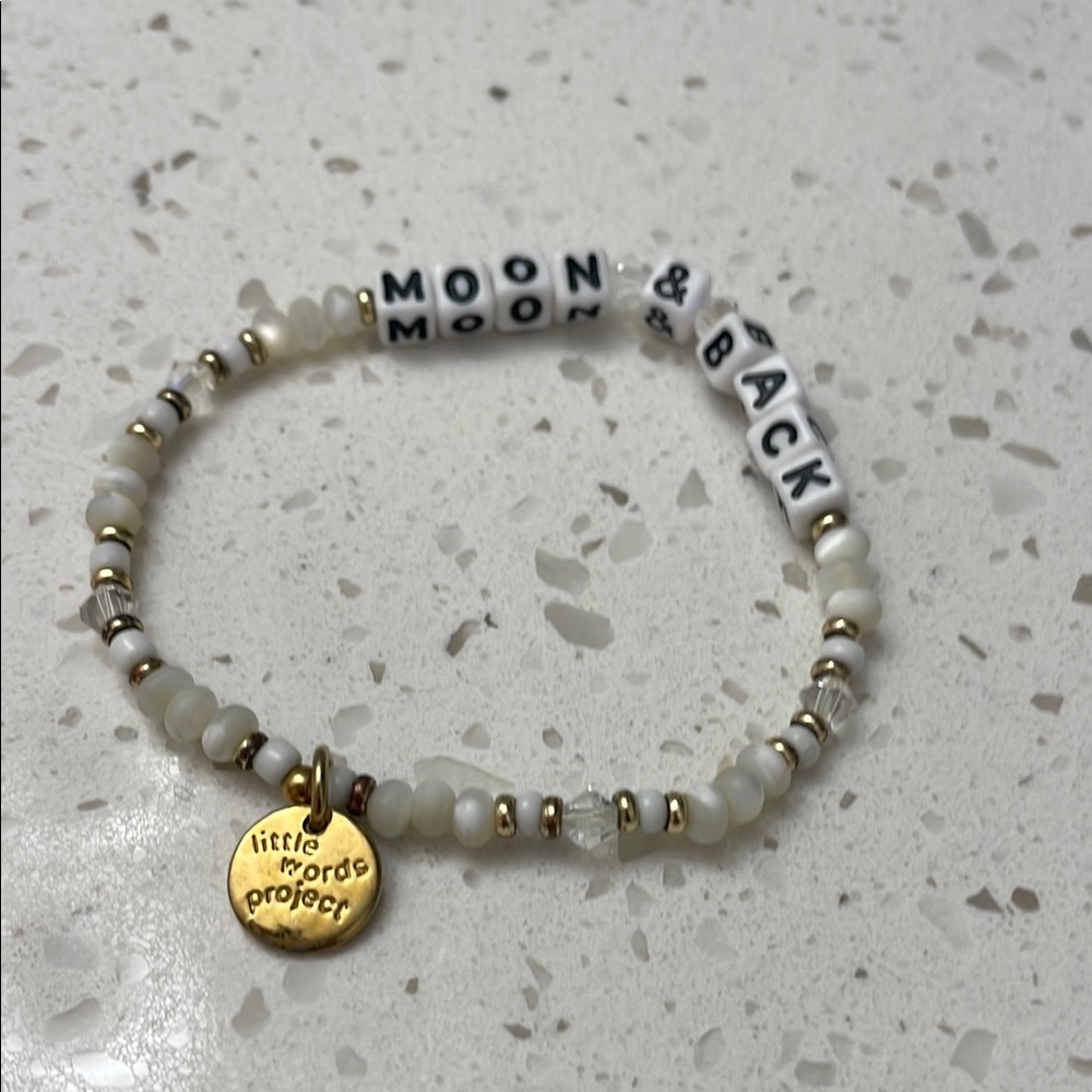 Moon & Back Beaded Bracelet